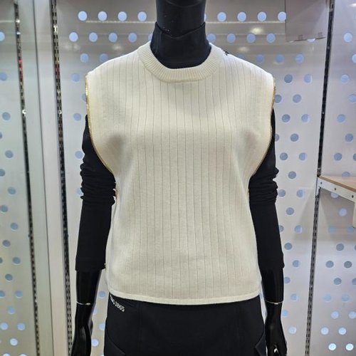 파사디골프 지퍼 장식 조끼 P24FKV343X