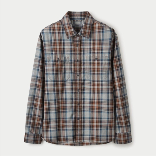 시리즈 피그다잉 체크셔츠 SASFW25631BUX