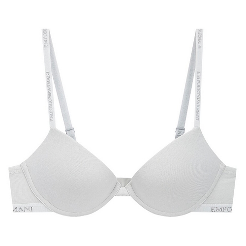 아르마니 엠포리오 아르마니 메탈릭 로고 울트라 푸쉬업 브라 01P0000266059104