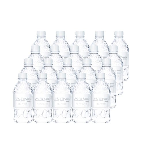 스파클 생수 무라벨 330ml (120개)_이미지