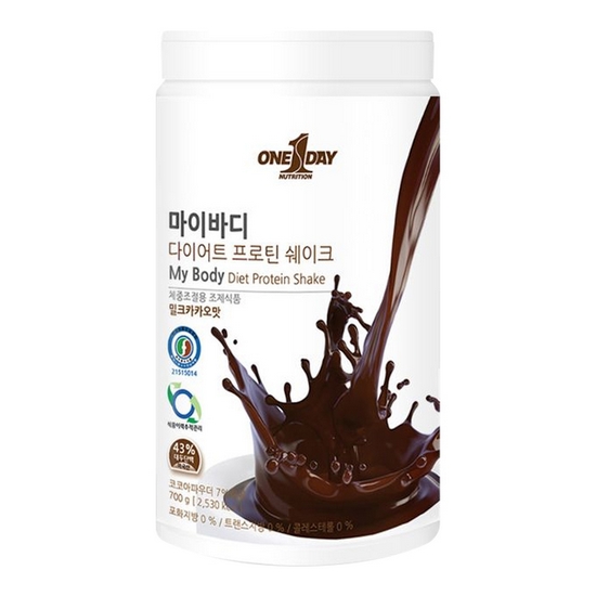 마이바디 다이어트 프로틴 쉐이크 밀크카카오맛 700g