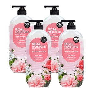 온더바디 리얼 모이스처 바디워시 피오니 부케 900g (4개)_이미지