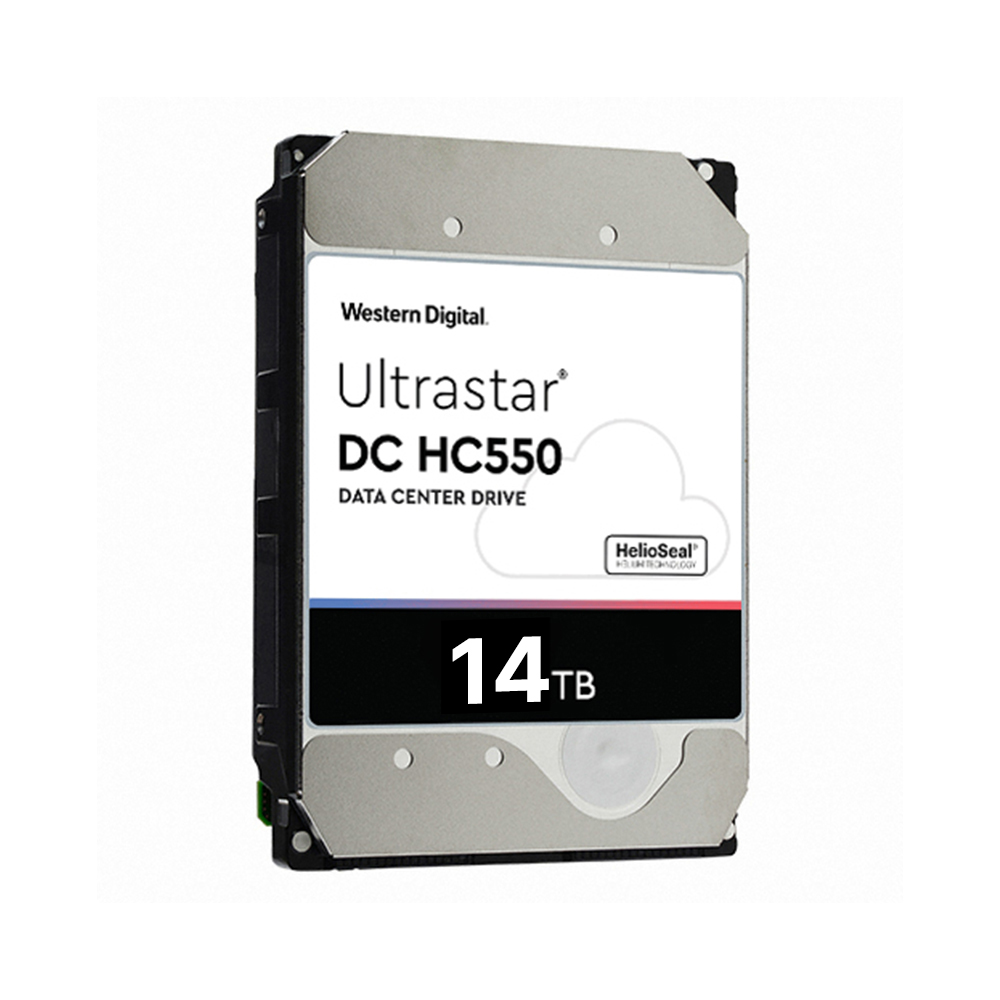 Western Digital Ultrastar DC HC550 SAS/7200/512M (14TB, WUH721814AL5204)_이미지