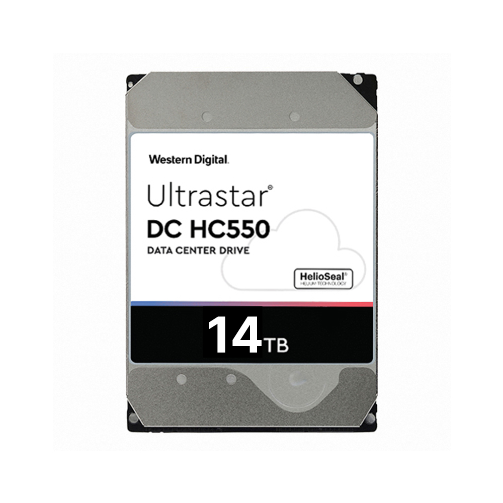 Western Digital Ultrastar DC HC550 SAS/7200/512M (14TB, WUH721814AL5204)