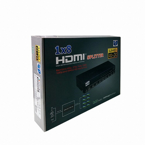 ���ξ��ý��� LANSTAR 1:8 HDMI �й�� (LS-HD108-UHD)