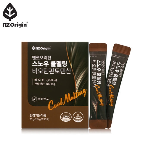 엔젯오리진 스노우 쿨멜팅 비오틴판토텐산 30포 (1개)_이미지