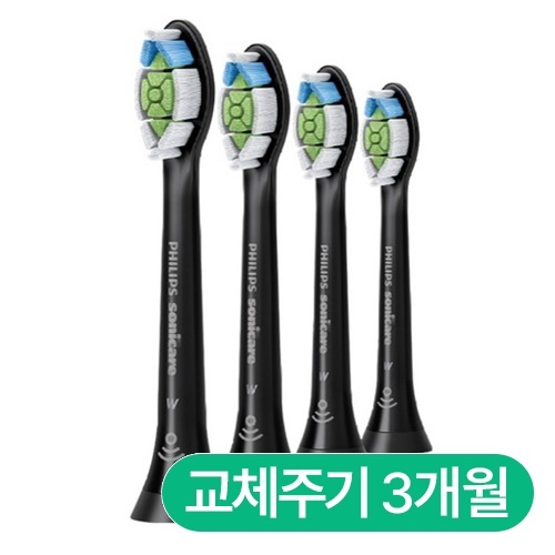 필립스 소닉케어 옵티멀 화이트 HX6064/91 (4개)