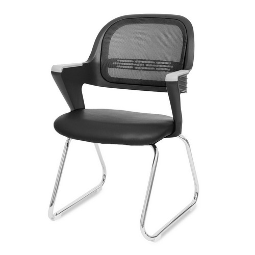 체어포커스 알라딘 블랙바디 고정 의자 AF-700 BK (인조가죽좌판)_이미지