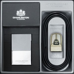 찰스톤 명함지갑 밸트세트 선물 바지 세미나 VQC812908_이미지