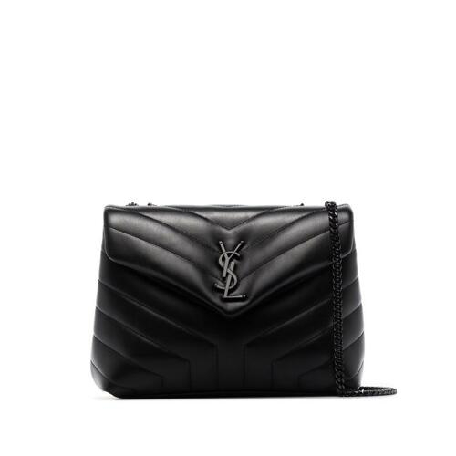  생로랑 SAINT LAURENT PARIS 루루 스몰 모노그램 체인백 블랙 494699DV7281000
