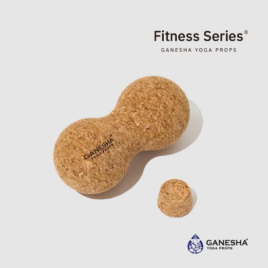 가네샤요가프랍스 가네샤 코르크 마사지볼 듀얼 스탠다드_이미지