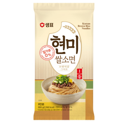 샘표식품 현미 쌀 소면 800g (5개)