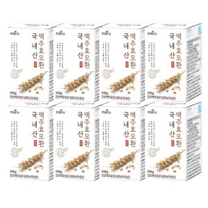 유기농마루 국내산 저온건조 맥주효모환 100g (8개)_이미지