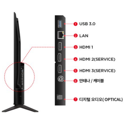 TCL 아이팔콘 75U65A (스탠드)_이미지