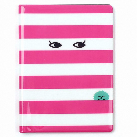 루카랩 에브리 몬스터 Passport Wallet (Poovle-stripe)