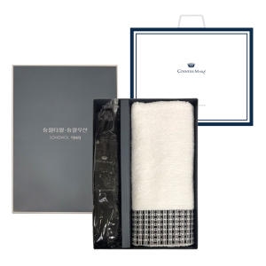 송월타올 호텔 톤 3단폰지 우산 결혼식 돌 답례품 2매