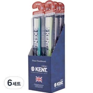 켄트 콤팩트 초극세모 칫솔 (36개)