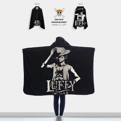 히키스 원피스 포근하고 따뜻한 양면극세사 후드담요 (100x160cm)_이미지