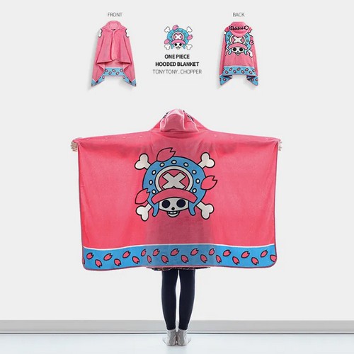 히키스 원피스 포근하고 따뜻한 양면극세사 후드담요 (100x160cm)_이미지