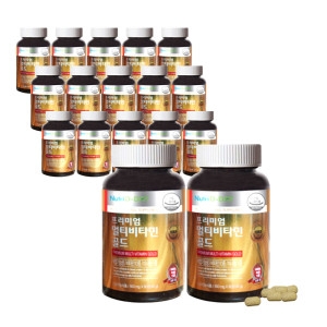 뉴트리디데이 프리미엄 멀티비타민 골드 90정 (17개)_이미지