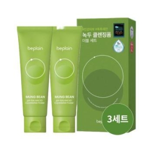 비플레인 NEW 녹두 약산성 클렌징폼 80ml (6개)_이미지