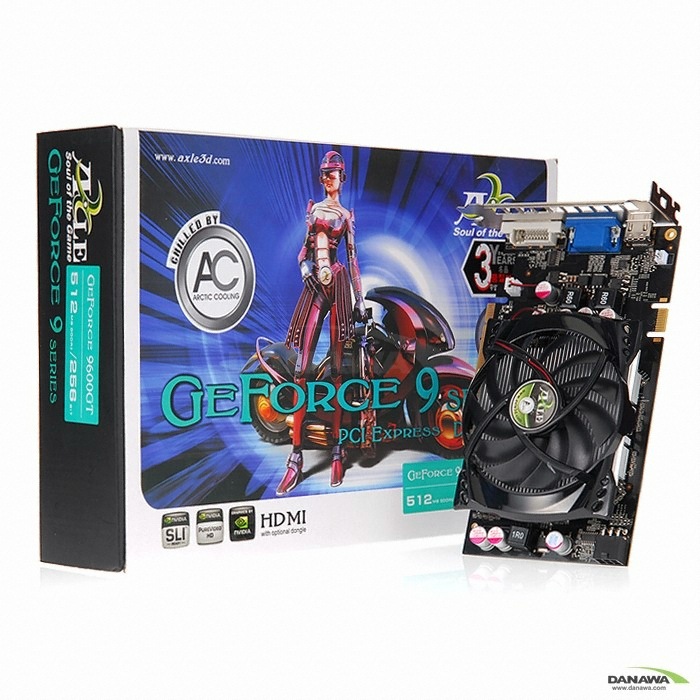 액슬 지포스 9600GT Zigel-V 솔리드캡 HDMI 512MB AC30 L2_이미지