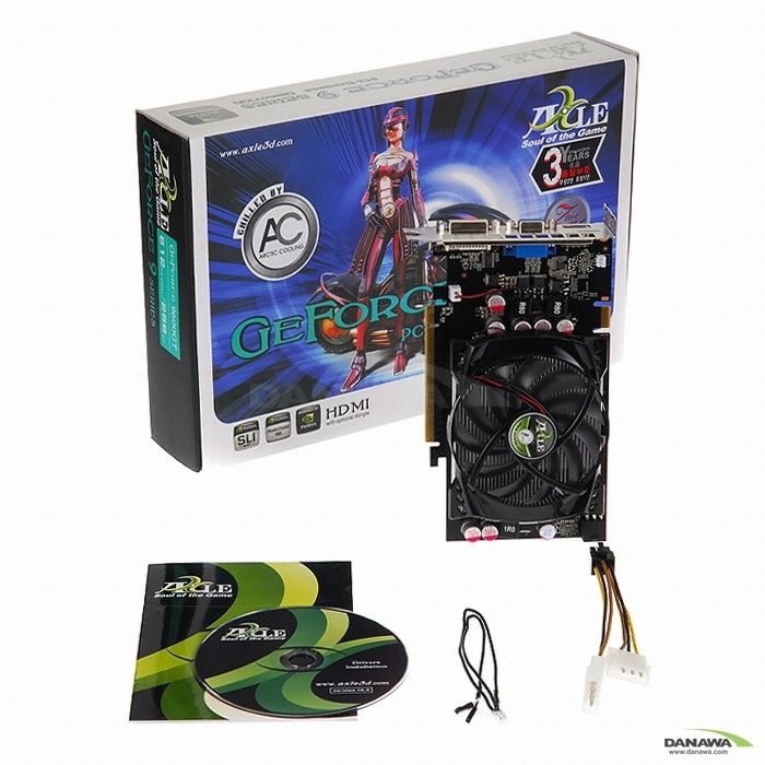 액슬 지포스 9600GT Zigel-V 솔리드캡 HDMI 512MB AC30 L2_이미지