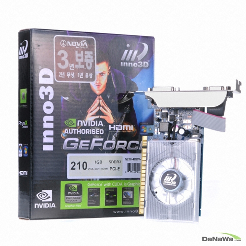 INNO3D 지포스 G210 D3 1GB LP_이미지