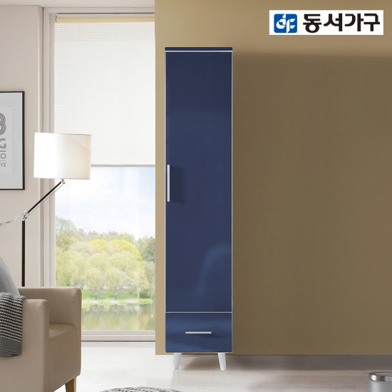 비트 1단서랍형 2단봉 옷장 410