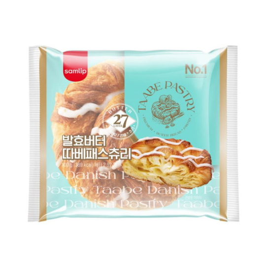 SPC삼립 따베패스츄리 100g이미지입니다. 누르면 해당 게시물로 새창이동합니다.