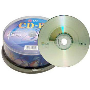 LG���� CD-R 700MB 40x ���� W/G