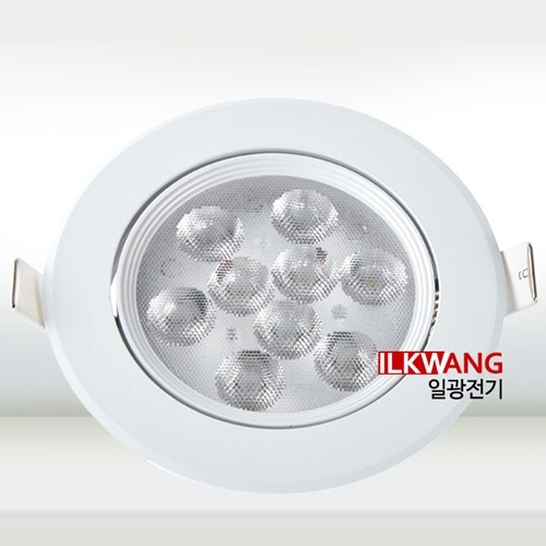 ���ü LED ��ȸ�� ��ü�� 4��ġ �ٿ����Ʈ 9W