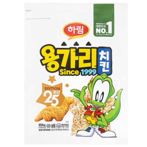 하림 용가리 치킨 850g이미지입니다. 누르면 해당 게시물로 새창이동합니다.