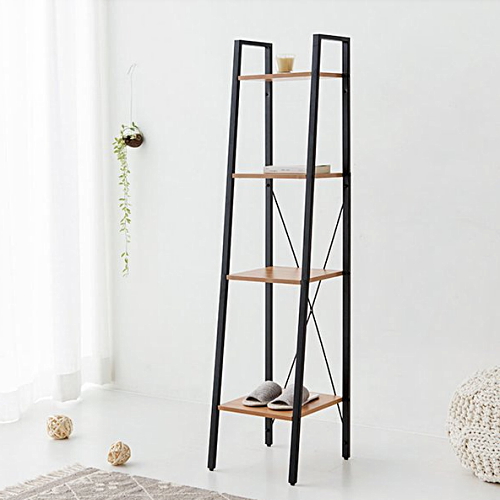 MOBLAC 좁은 4단 선반 350