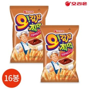 오리온 오감자 딥 양념바베큐 75g (16개)