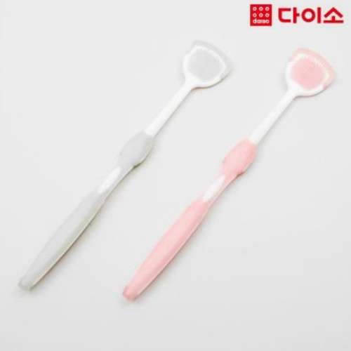 다이소 ㅤ브러쉬형 혀크리너 1026809 (2개)_이미지