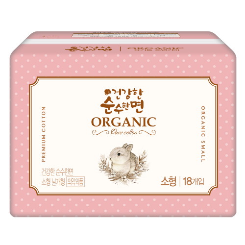 건강한 순수한면 소형 18개