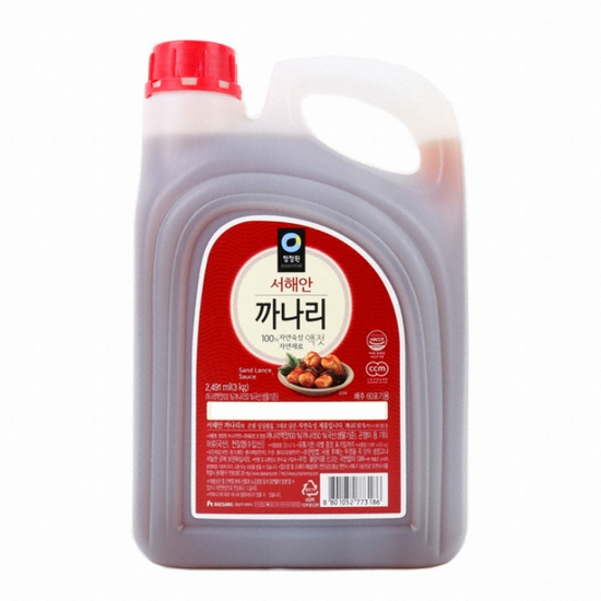 청정원 서해안 까나리액젓 3kg이미지입니다. 누르면 해당 게시물로 새창이동합니다.