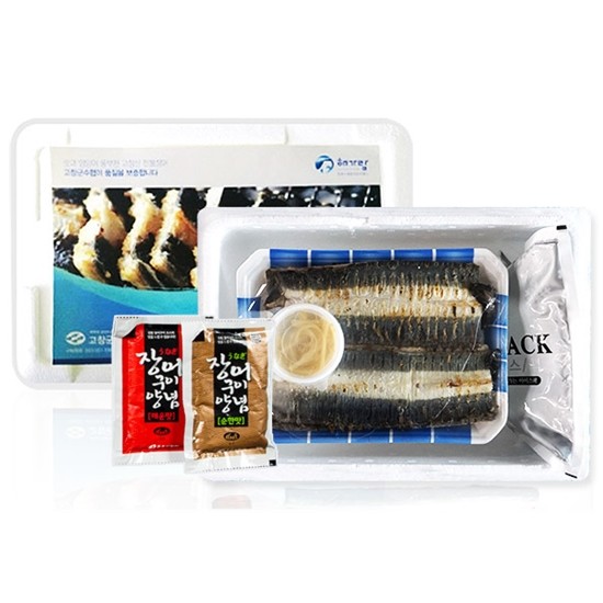 고창군수협 고창 풍천 민물장어 초벌구이 3개(마리) 1kg (1개)_이미지