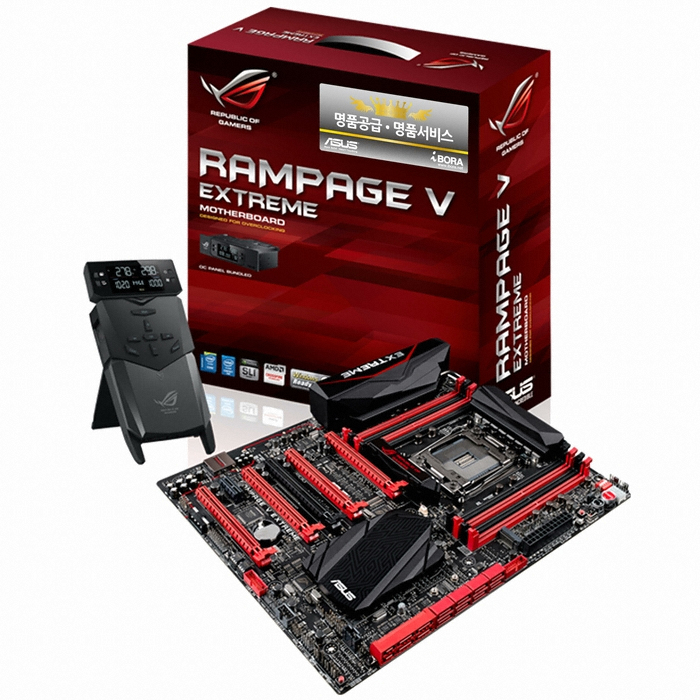 ASUS RAMPAGE V EXTREME + M.2 SSD 256GB 아이보라_이미지