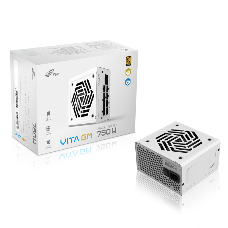 FSP VITA GM 750W 80PLUS골드 ATX3.1 화이트