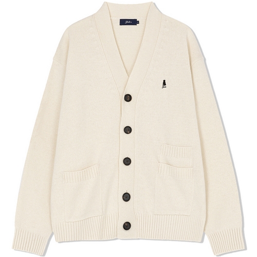 워즈코퍼레이션 예일 LAMBSWOOL HERITAGE DAN DOUBLE POCKET CARDIGAN YD09KT0007 (IV, 아이보리)