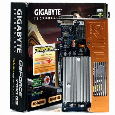 GIGABYTE 지포스 7100GS 128MB Screen-Cooling