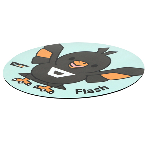 darkFlash Mascot DMP-25 원형 마우스패드 (Flash)_이미지