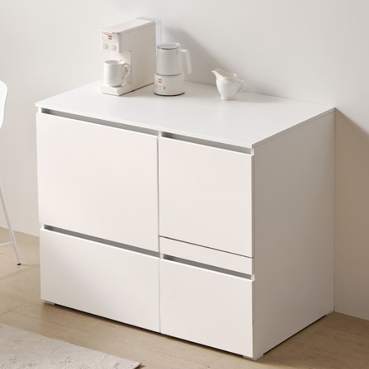 바로방가구  히든 광파오븐 렌지대 1000