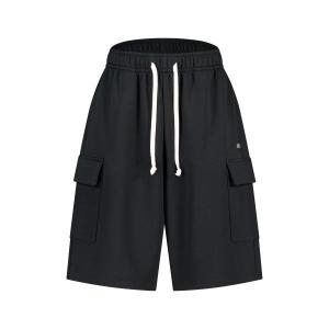 UFC SPORT 짐웨어 카고 버뮤다 쇼츠 블랙 U2SPV3303BK 457262