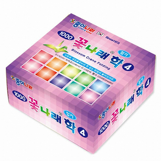 종이나라 1000 꽃나래 학접기 4 220매_이미지