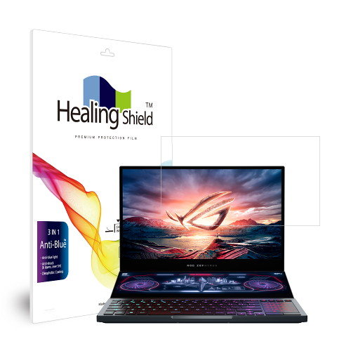폰트리 힐링쉴드 ASUS ROG 제피러스 듀오 15 GX551 블루라이트차단 액정보호필름_이미지