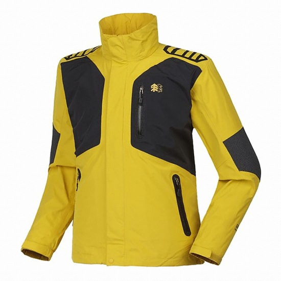 코오롱스포츠 고어텍스 PER 2L 배색자켓 크라운 (엘로우, JWGW10111)_이미지
