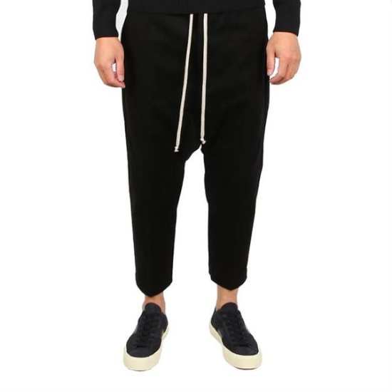 릭오웬스 드로스트링 크롭 팬츠 RU02B2381 CF 09_이미지